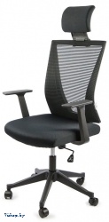 офисное кресло calviano bruno black black на Vishop.by 