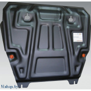 Защита картера двигателя и кпп для Nissan X-Trail T31 V-все, привод 4х4,4х2