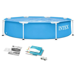 Бассейн каркасный Intex Metal Frame 244x51 см (28205)