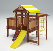 Детская спортивная площадка для дачи Савушка Baby 3 Play