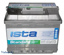Автомобильный аккумулятор Ista Standard 6CT-60A1 Рус (60 А/ч)
