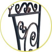 декоративные кованые элементы