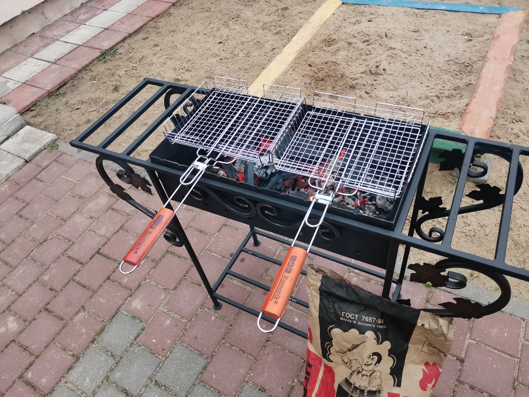 Решётки на мангале