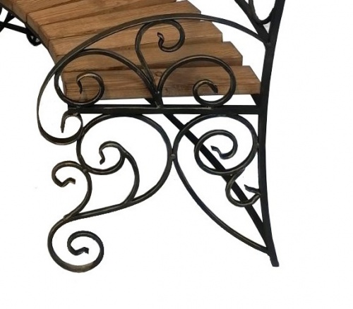Скамейка полукруглая ажурная СК79 Грифонсервис