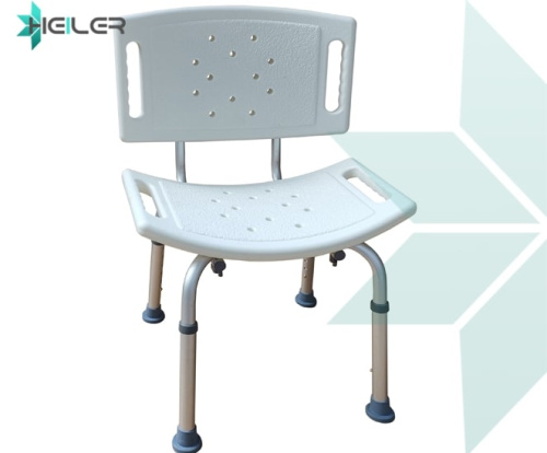 Стул для душа со спинкой Heiler ВА302/a 