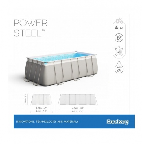 Каркасный бассейн Bestway Power Steel 56441