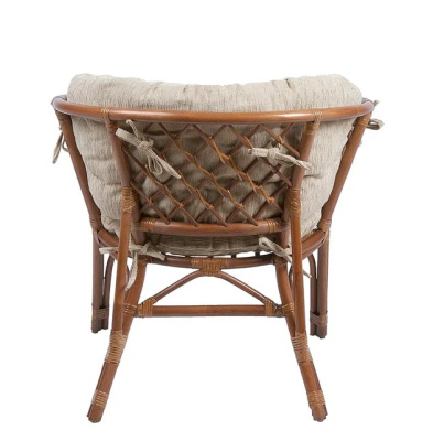 IND Кресло Багама миндаль подушка бежевая 