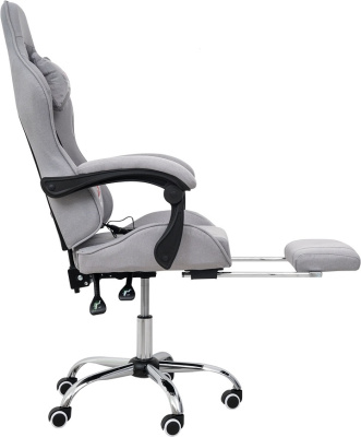 Вибромассажное кресло Calviano AVANTI ULTIMATO grey fabric 