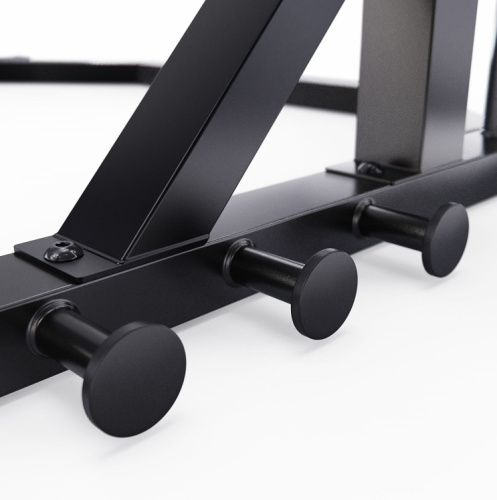 Силовая стойка для приседаний со штангой DFC CAP черная