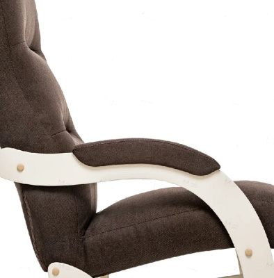 Кресло-маятник Leset Дэми слоновая кость Малмо 28