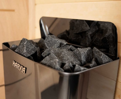 Электрическая печь Harvia The Wall SW90E Black Steel