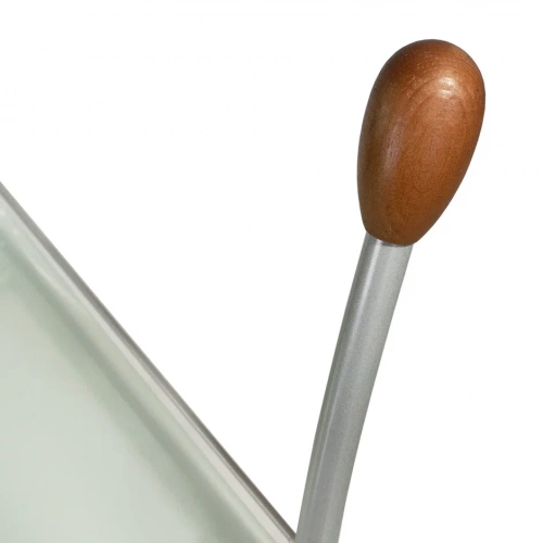 Стол сервировочный Поло металлик 