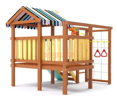 Детская спортивная площадка для дачи Савушка Baby Play 1 (Priority)