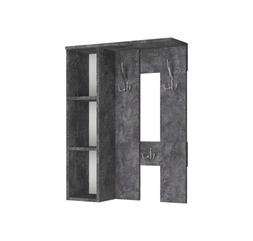 Вешалка настенная Артём-Мебель СН-100.44 бетон спаркс 