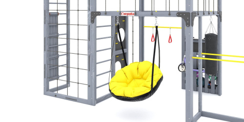 Детская площадка для дачи Савушка КУБ-2 Серый