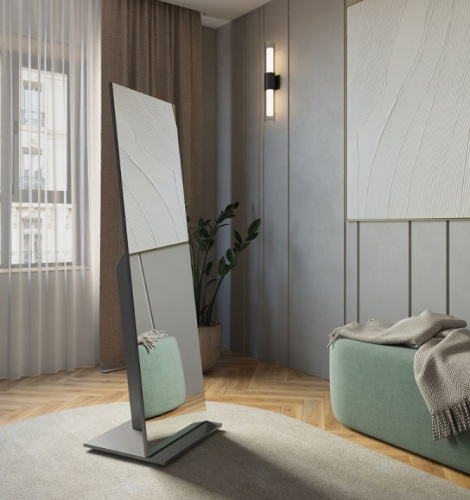 Зеркало напольное Стелла 2 графит темный 