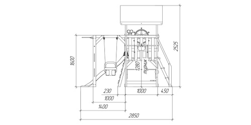 Детская площадка для дачи Савушка TooSun 13 салатовый