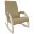 Кресло-качалка Модель 67М Malta 03A сливочный