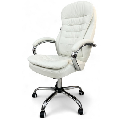 Кресло с регулировкой высоты Calviano VIP Masserano Бежевая ткань 