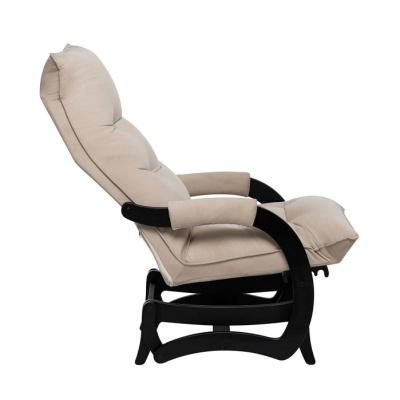 Кресло-маятник Leset Луно венге Velur V18