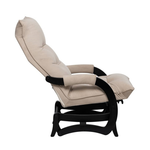 Кресло-маятник Leset Луно венге Velur V18