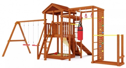Детская спортивная площадка для дачи Савушка Мастер 5 Семейная