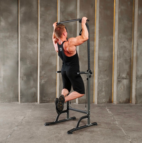 Турник-брусья DFC G007G серый