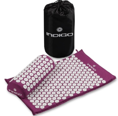 Массажный коврик Indigo NBR IN186 фиолетовый