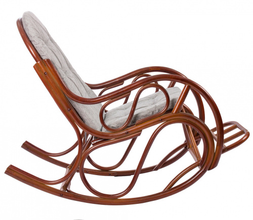 Кресло-качалка Classic орех с подушкой