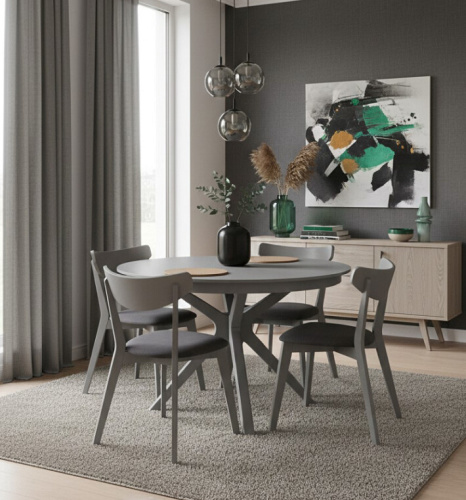 Стол Гермес серый 