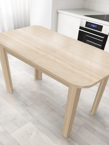 Стол обеденный СН-130.01 дуб экспрессив песочный 