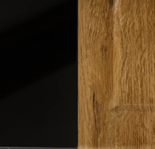 Стол журнальный BeautyStyle 33 дуб вотан черный 