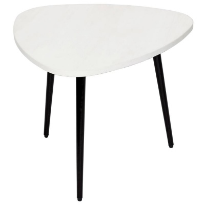 Журнальный стол Лофт СТ-9 белый 