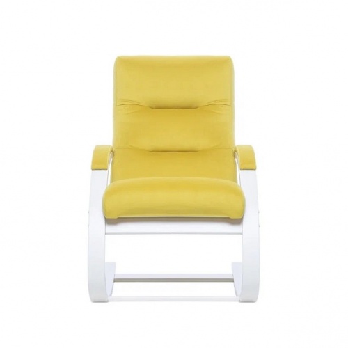 Кресло-качалка Leset Милано слоновая кость Velur V28