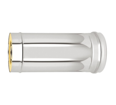 Сэндвич-труба Нерж+Нерж (AISI 430/0,5мм) д.115х200 L-0,25м