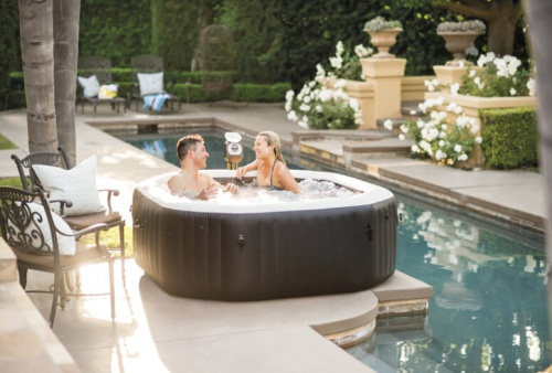 Бассейн-джакузи Intex Jet and Buble Deluxe 218x71 см (28462GN)