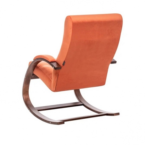 Кресло-качалка Leset Милано орех текстура Velur V39