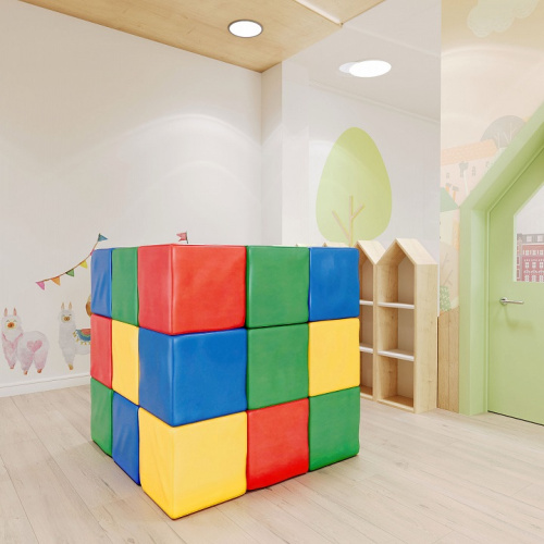 Мягкий конструктор Кубик-рубик ДМФ-МК-27.90.13