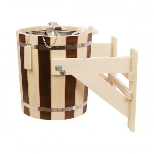 Обливное устройство 20л Дождь с нержавеющей вставкой (ОУК-ДНТ-20)