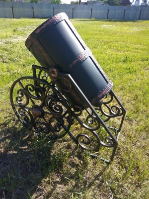 Мусорка-пушка Ø300