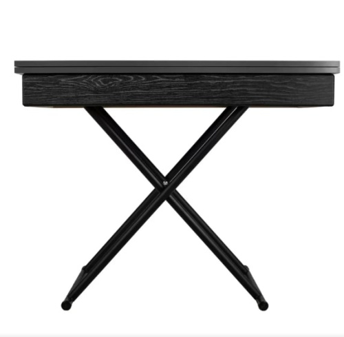 Стол трансформер Лерон графит темный черный 