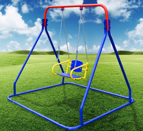 Качели дачные Пионер-Малыш цепные со спинкой