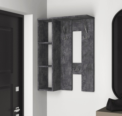 Вешалка настенная Артём-Мебель СН-100.44 бетон спаркс 