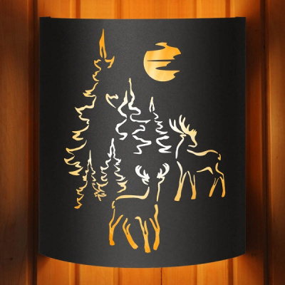 Абажур BLACK (AISI 430) тип 5