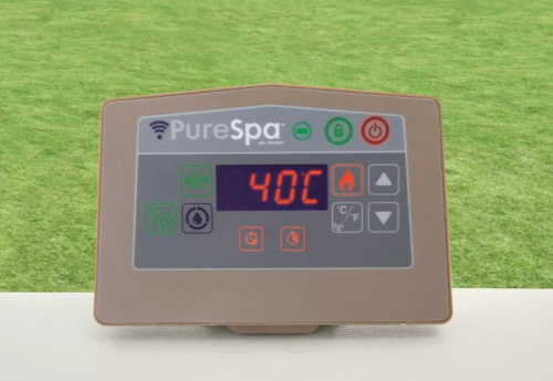 Бассейн-джакузи Intex PureSpa Chevron Deluxe (195x195x71 см)