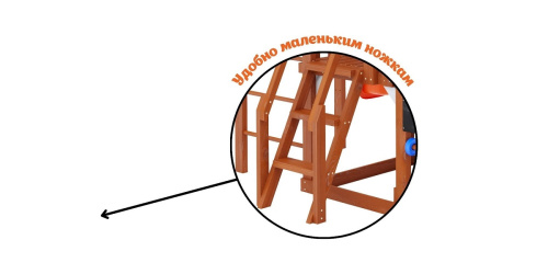 Детская площадка для дачи Савушка TooSun 9 розовый