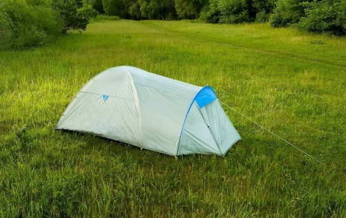 Палатка туристическая ACAMPER MONSUN 4-местная 3000 мм/ст gray