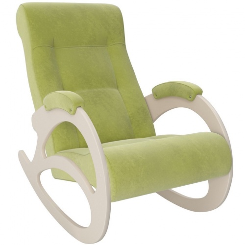 Кресло-качалка модель 4 б/л Verona Apple Green сливочный