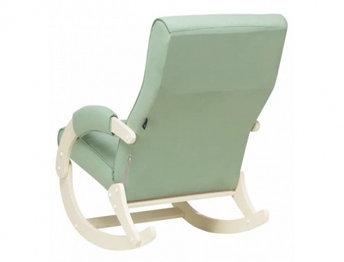 Кресло-качалка Leset Хилл слоновая кость Velur V14