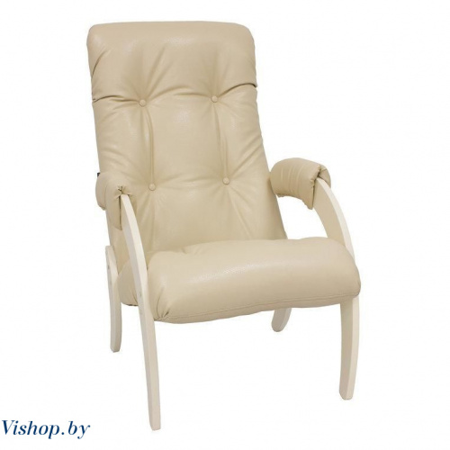 Кресло для отдыха Модель 61 Polaris beige сливочный 